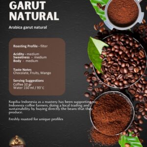 Kopi Indonesia ARABICA GARUT