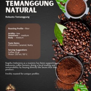 Kopi Indonesia ROBUSTA TEMANGGUNG
